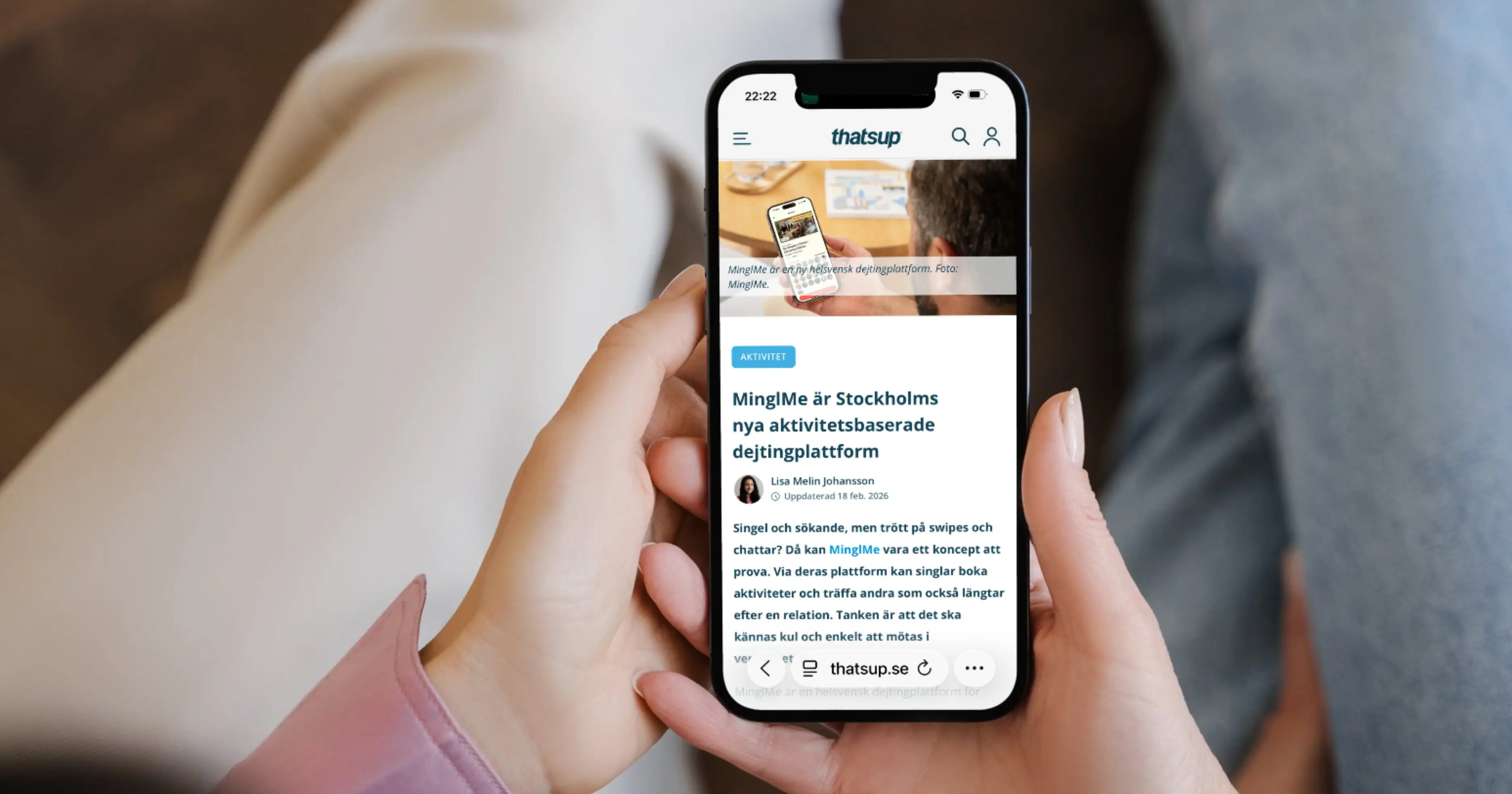 MinglMe uppmärksammas som Stockholms nya aktivitetsbaserade dejtingplattform